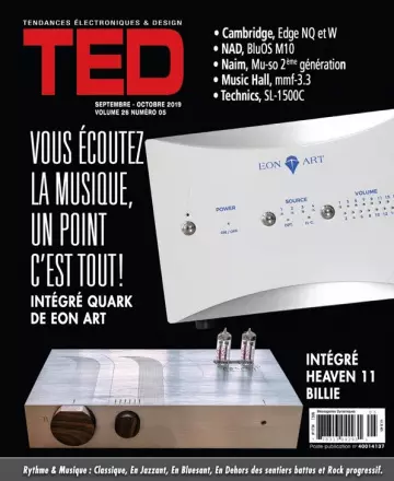TED Magazine – Septembre-Octobre 2019  [Magazines]