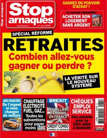 Stop Arnaques - Octobre-Novembre 2019  [Magazines]