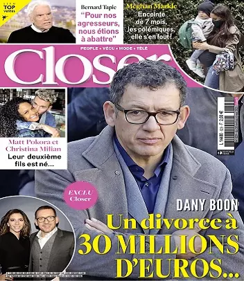 Closer N°829 Du 30 Avril 2021  [Magazines]