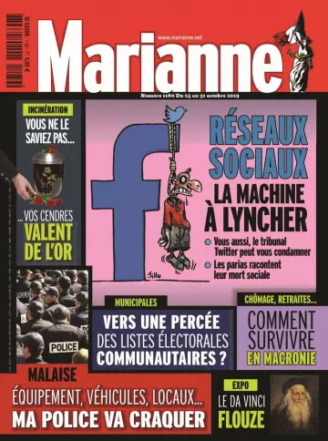 Marianne N°1180 - 25 au 31 Octobre 2019 [Magazines]