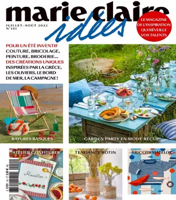 Marie Claire Idées N°151 – Juillet-Août 2022 [Magazines]