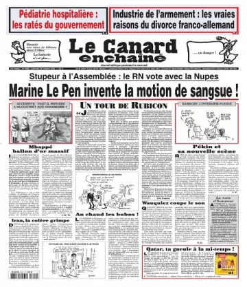 Le Canard Enchaîné N°5320 Du 26 Octobre 2022 [Journaux]