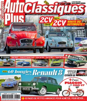 Auto Plus Classiques N°62 – Août-Septembre 2022 [Magazines]