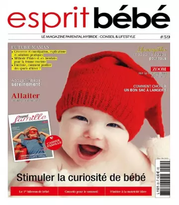 Esprit Bébé N°59 – Novembre-Décembre 2022  [Magazines]