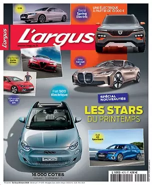 L’Argus N°4570 Du 12 Mars 2020  [Magazines]