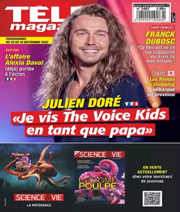 Télé Magazine N°3487 Du 10 au 16 Septembre 2022  [Magazines]