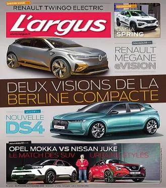 L’Argus N°4582 Du 29 Octobre 2020  [Magazines]