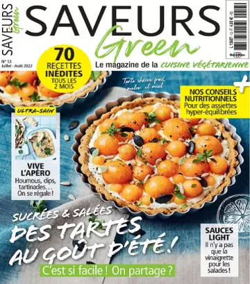 Saveurs Green N°13 – Juillet-Août 2022 [Magazines]