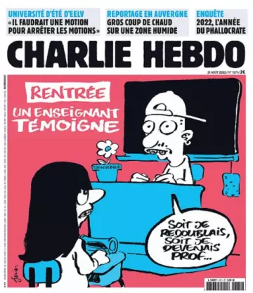 Charlie Hebdo N°1571 Du 31 Août 2022 [Journaux]