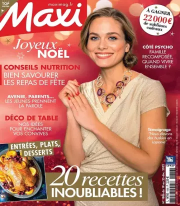 Maxi N°1886 Du 19 au 25 Décembre 2022  [Magazines]