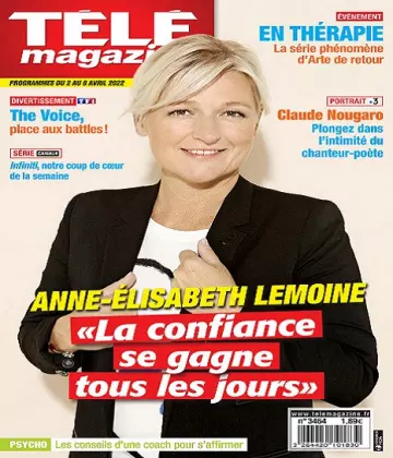 Télé Magazine N°3464 Du 2 au 8 Avril 2022  [Magazines]