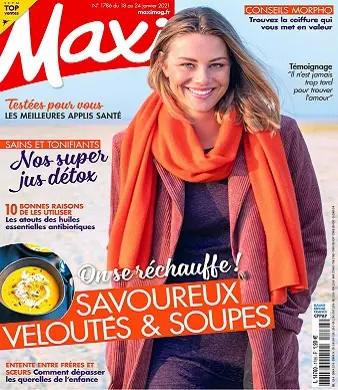 Maxi N°1786 Du 18 au 24 Janvier 2021  [Magazines]