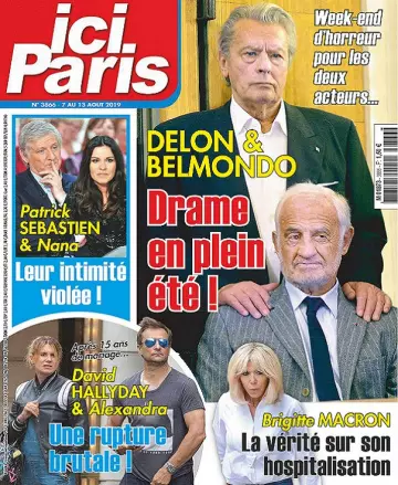 Ici Paris N°3866 Du 7 Août 2019  [Magazines]