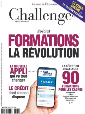 Challenges - 21 Novembre 2019  [Magazines]