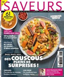 Saveurs France - Septembre 2023 [Magazines]