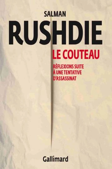 Le couteau Salman Rushdie [Livres]