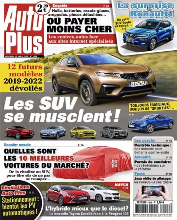 Auto Plus N°1598 Du 19 Avril 2019  [Magazines]