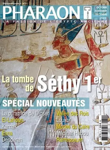Pharaon Magazine N°51 – Octobre-Décembre 2022  [Magazines]