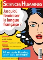 Sciences Humaines N°301 Mars 2018 - Jusqu'où féminiser la langue française [Magazines]