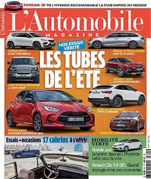 L’Automobile Magazine N°891 – Août 2020 [Magazines]