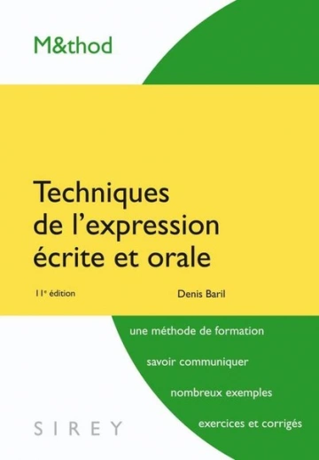 Techniques de l'expression écrite et orale [Livres]