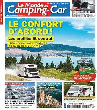 Le Monde Du Camping-Car N°328 S – Février 2021 [Magazines]