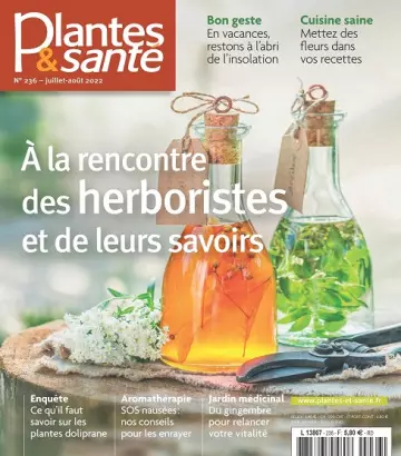 Plantes et Santé N°236 – Juillet-Août 2022  [Magazines]