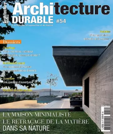 Architecture Durable N°54 – Février-Mars 2023 [Magazines]