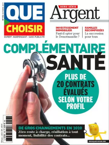 Que Choisir Hors-Série Argent - Octobre 2019 [Magazines]