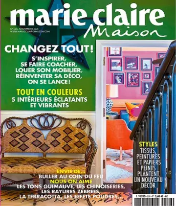 Marie Claire Maison N°529 – Novembre 2021 [Magazines]