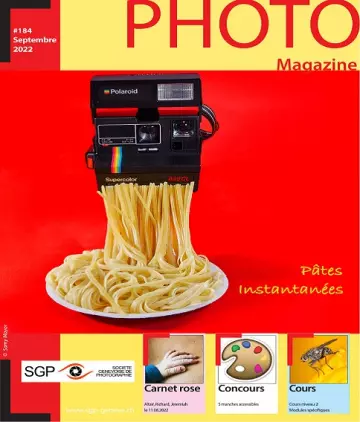 Photo Magazine N°184 – Septembre 2022  [Magazines]