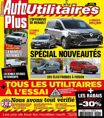 Auto Plus Utilitaires N°14 – Avril-Juin 2021  [Magazines]
