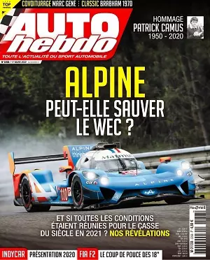 Auto Hebdo N°2258 Du 11 Mars 2020  [Magazines]