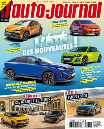 L’Auto-Journal N°1138 Du 13 au 26 Juillet 2023  [Magazines]