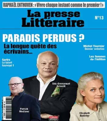 La Presse Littéraire N°13 – Avril-Juin 2021 [Magazines]