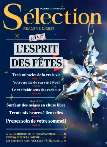 Sélection Reader’s Digest France - Décembre 2019 - Janvier 2020  [Magazines]