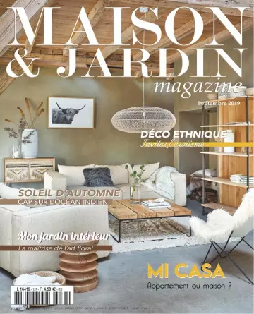 Maison et Jardin Magazine N°137 – Septembre 2019  [Magazines]