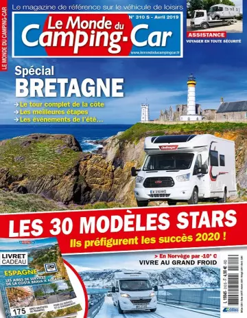 Le Monde Du Camping-Car N°310 – Avril 2019 [Magazines]