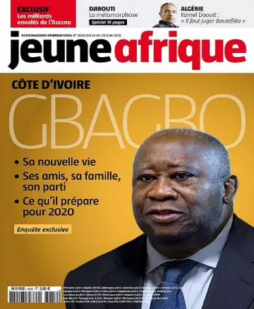 Jeune Afrique N°3050 Du 23 au 29 Juin 2019  [Magazines]