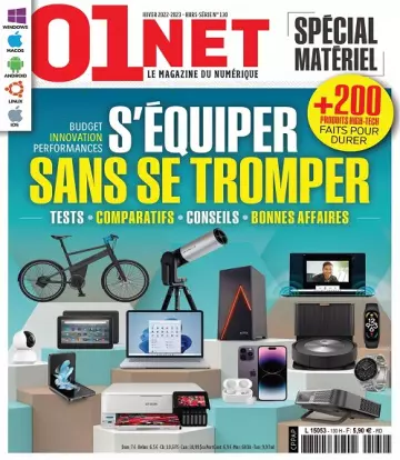 01Net Hors Série N°130 – Hiver 2022-2023  [Magazines]