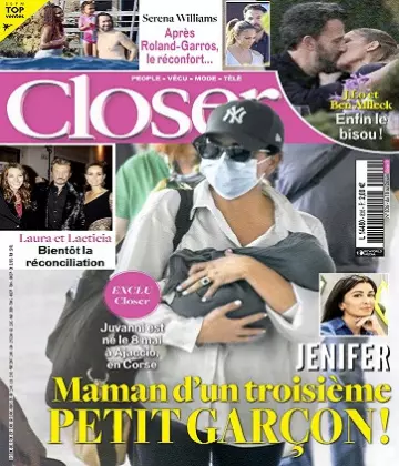Closer N°836 Du 18 au 24 Juin 2021  [Magazines]