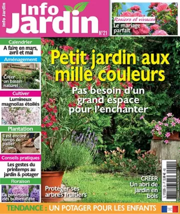 Info Jardin N°21 – Mars-Mai 2022 [Magazines]