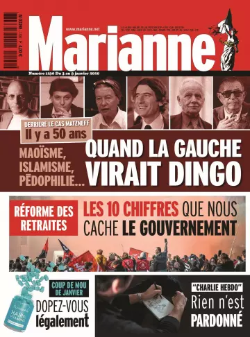Marianne N°1190 - 3 au 9 Janvier 2020  [Magazines]