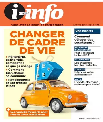 I Comme Info N°176 – Septembre 2021  [Magazines]