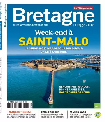 Bretagne Magazine N°128 – Novembre-Décembre 2022  [Magazines]