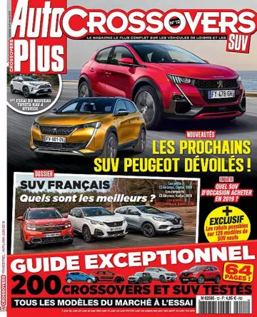 Auto Plus Hors Série Crossovers N°12 – Avril-Juin 2019  [Magazines]