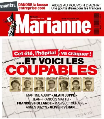 Marianne N°1321 Du 7 au 13 Juillet 2022  [Magazines]