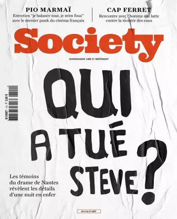 Society N°112 Du 8 Août 2019 [Magazines]