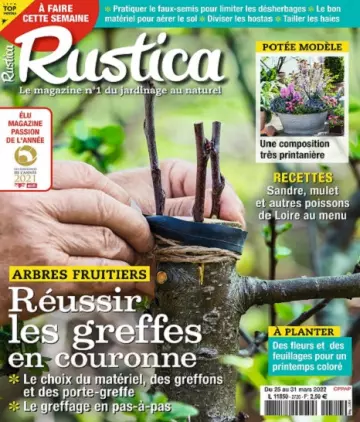 Rustica N°2726 Du 25 au 31 Mars 2022  [Magazines]