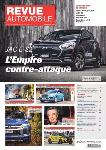 Revue Automobile - 12 Décembre 2019 [Magazines]